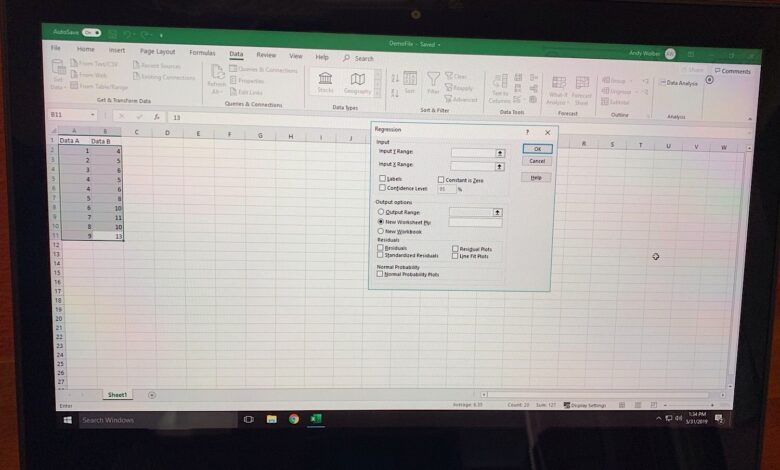 Comment calculer la variance dans Excel