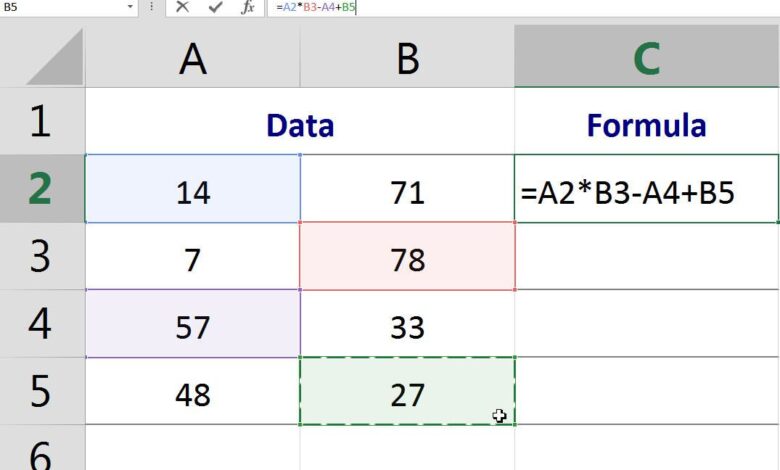 Utiliser le pointer-cliquer pour créer des formules en Excel