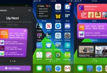 iOS 14 Widgets pour l'écran d'accueil