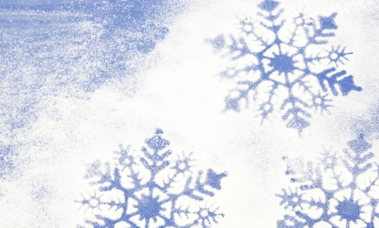 Ajouter de la fausse neige à une photo dans le tutoriel GIMP