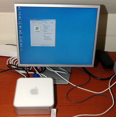 Apple Mac OS X contre Windows XP