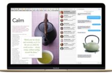 Mac fonctionnant sous OS X El Capitan (Split View)