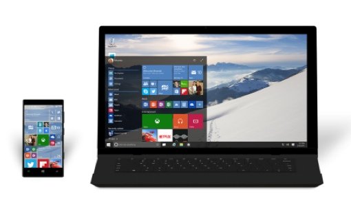 Ordinateur portable Windows 10 et téléphone Windows