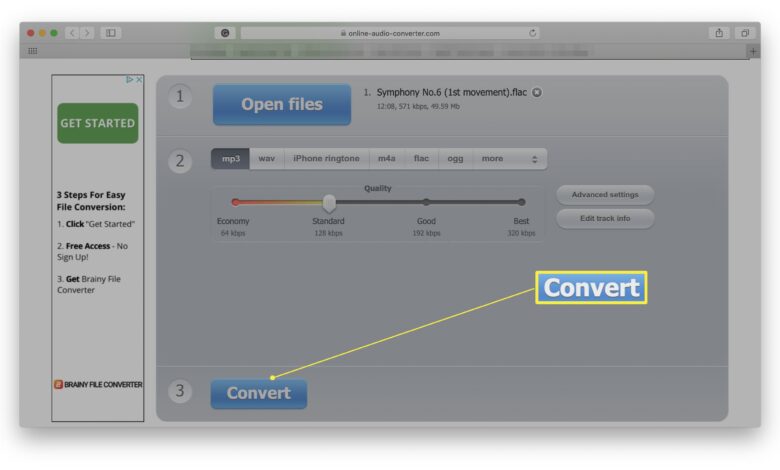 Comment convertir les FLAC en MP3