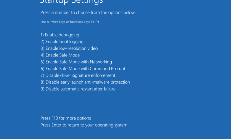 Comment démarrer Windows en mode sans échec ?