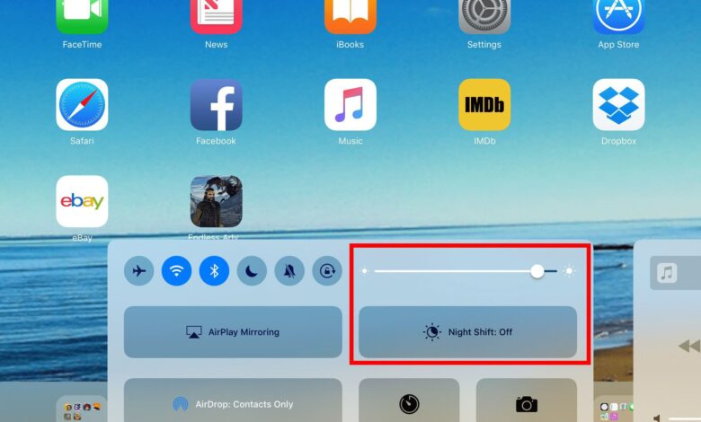 Comment régler la luminosité de l'iPad