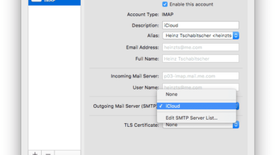 Comment spécifier un serveur SMTP préféré sur un Mac