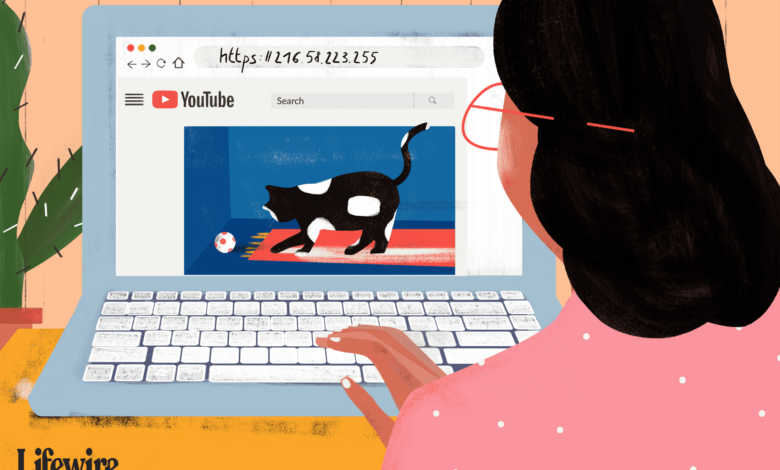 Comment utiliser l'adresse IP de YouTube pour accéder au site