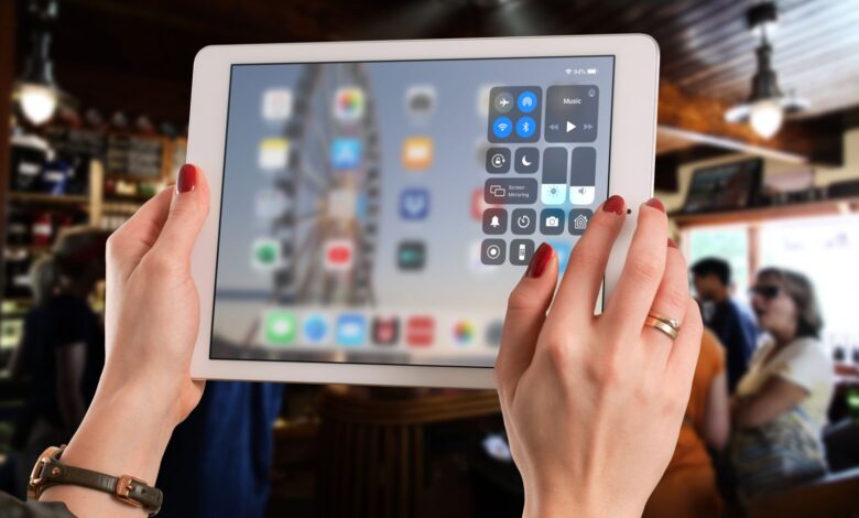 Comment utiliser le panneau de contrôle de l'iPad