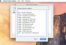 Configurer les actions du dossier OS X pour savoir quand un fichier est ajouté