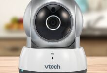 Surveillance intelligente de la maison : Caméra VTech VC931 HD Pan & Tilt