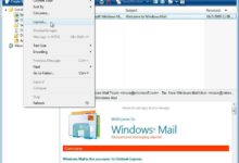 Désactiver le volet de prévisualisation dans Windows Mail ou Outlook Express