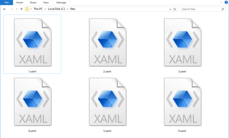 Fichier XAML (Qu'est-ce que c'est et comment en ouvrir un)