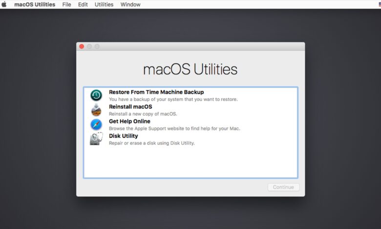 Identifier la version de Mac OS sur la partition de récupération