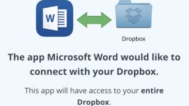 Microsoft Word / Dropbox : guide d'intégration