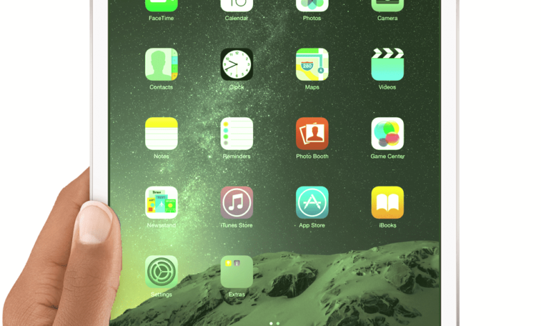 L'écran de mon iPad est vert, rouge ou bleu