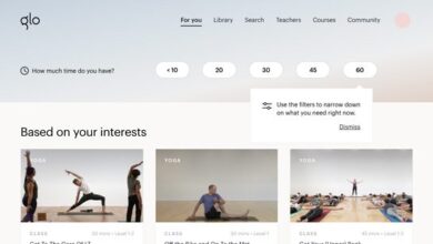 Le meilleur yoga en ligne : Glo