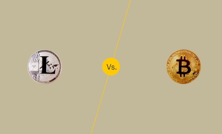 Litecoin contre Bitcoin