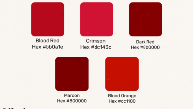 Quelle est la couleur du rouge sang et quel est son symbolisme ?