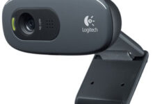 Exemple de matériel de webcam