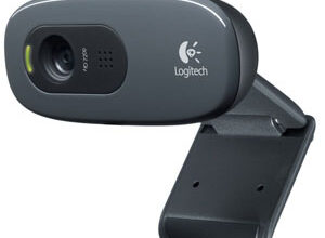 Exemple de matériel de webcam