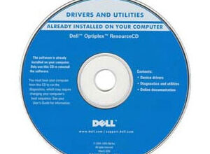 CD sur les conducteurs et les services publics de Dell
