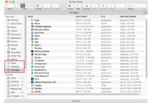 Restaurer les recherches intelligentes dans la barre latérale du Finder d'OS X