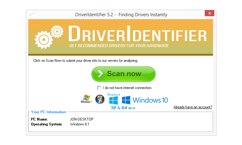 Revue de DriverIdentifier v5.2 (une mise à jour gratuite des pilotes)