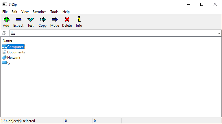 Une révision de 7-Zip, un programme gratuit d'extraction de fichiers