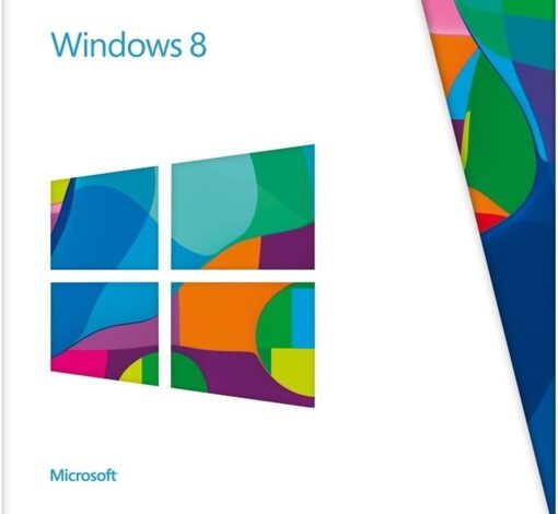 Boîte au détail Windows 8