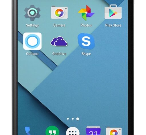 Les applications Microsoft Windows 10 sur un téléphone Android