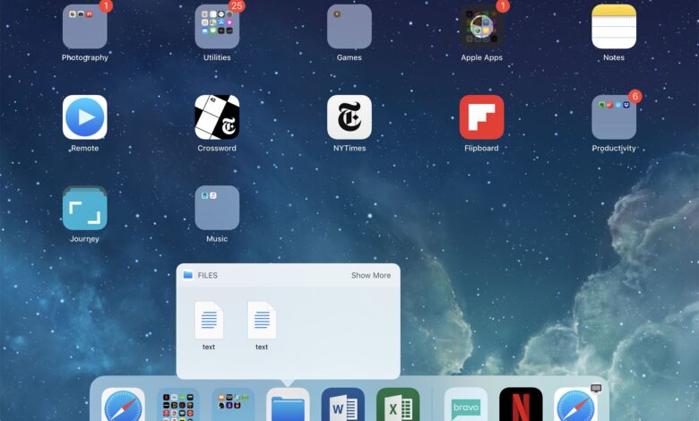 Comment utiliser le dock pour iPad dans l'iOS 12