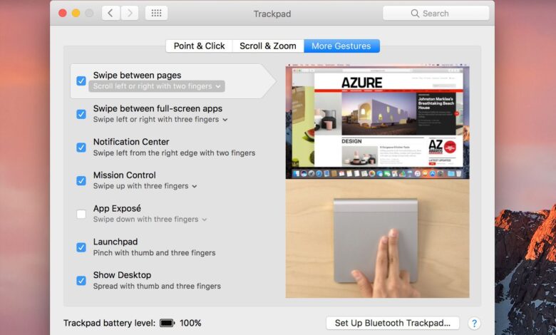 Configurez le trackpad de votre Mac pour répondre à vos besoins