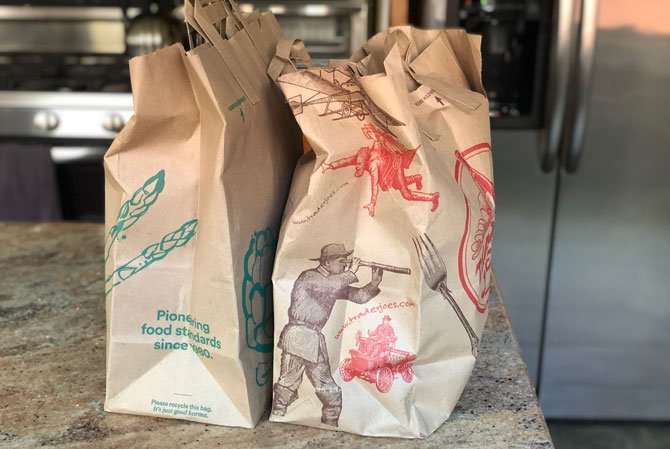 sacs d'épicerie