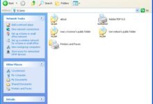 Partager des fichiers OS X 10.5 avec Windows XP