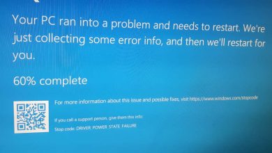 Comment corriger l'erreur « Panne de l'état de l'alimentation du pilote » dans Windows 10