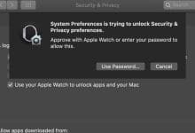 Comment utiliser "Approuver avec Apple Watch" sur macOS Catalina