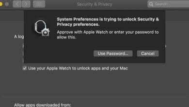 Comment utiliser "Approuver avec Apple Watch" sur macOS Catalina