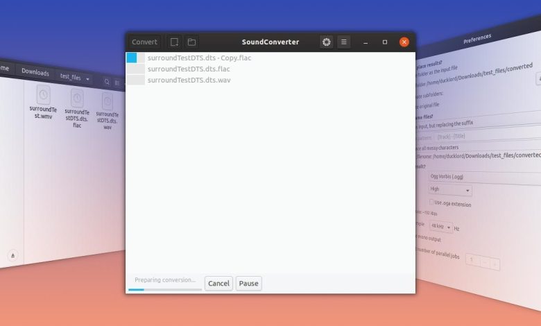 Comment convertir des fichiers audio dans Ubuntu