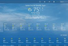 Comment vérifier la météo sur votre bureau Windows 10