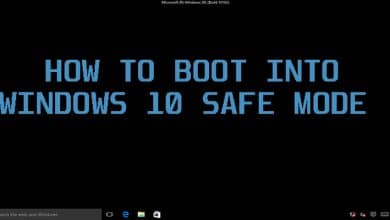 Comment démarrer en mode sans échec sous Windows 10