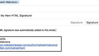 Créer une signature HTML pour les e-mails dans Mail pour OS X