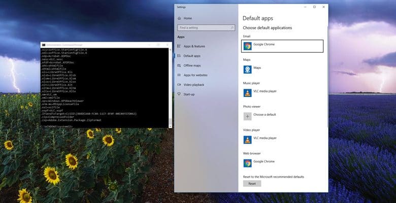 Comment modifier, réinitialiser et remplacer les associations de fichiers dans Windows 10
