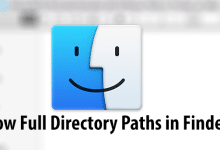 Afficher le chemin actuel dans le Finder sur votre Mac