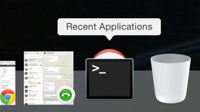 Comment ajouter une pile d'éléments récents à votre dock sous OS X