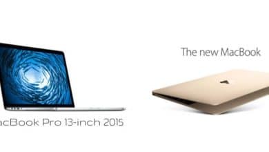 Macbook 12 pouces contre MacBook Pro 13 pouces (2015)