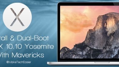 Double démarrage OS X Yosemite et Mavericks sur Mac