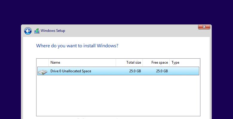 Comment corriger l'erreur "Nous n'avons pas pu créer une nouvelle partition" dans Windows 10