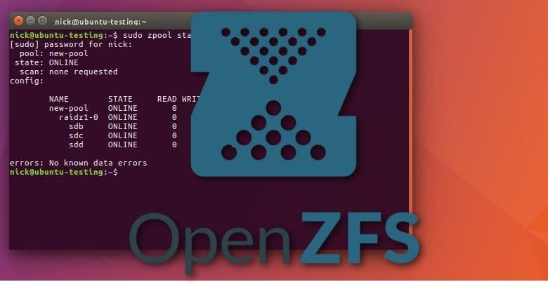 Comment utiliser le système de fichiers ZFS sur Ubuntu Linux