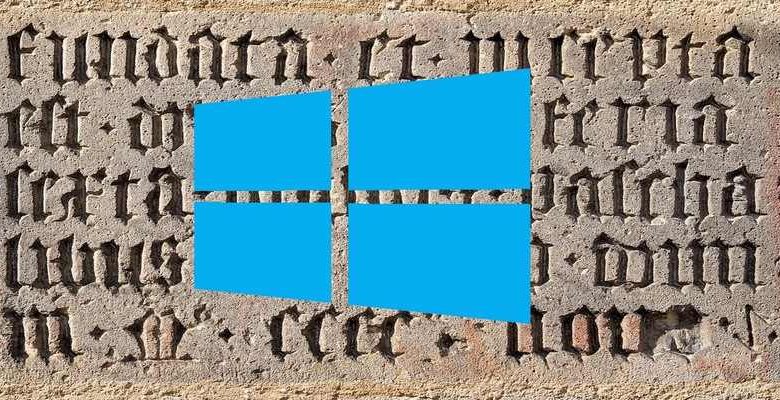 Comment changer la police par défaut dans Windows 10